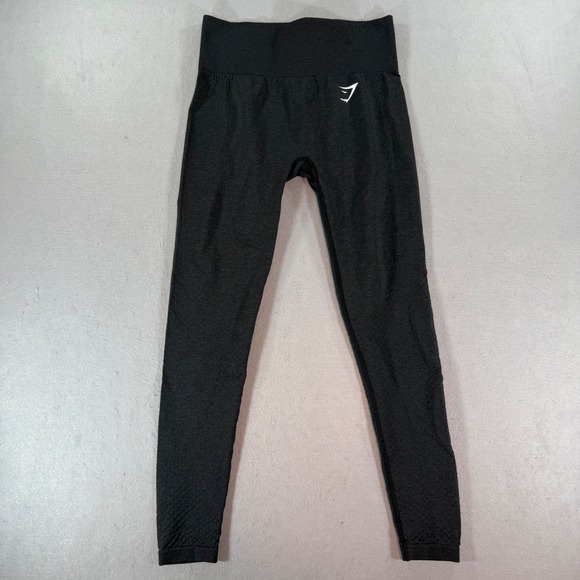Gymshark Pants - Gymshark Vital Seamless Leggings Womens XS Charcoal Grey Marl High Waisted